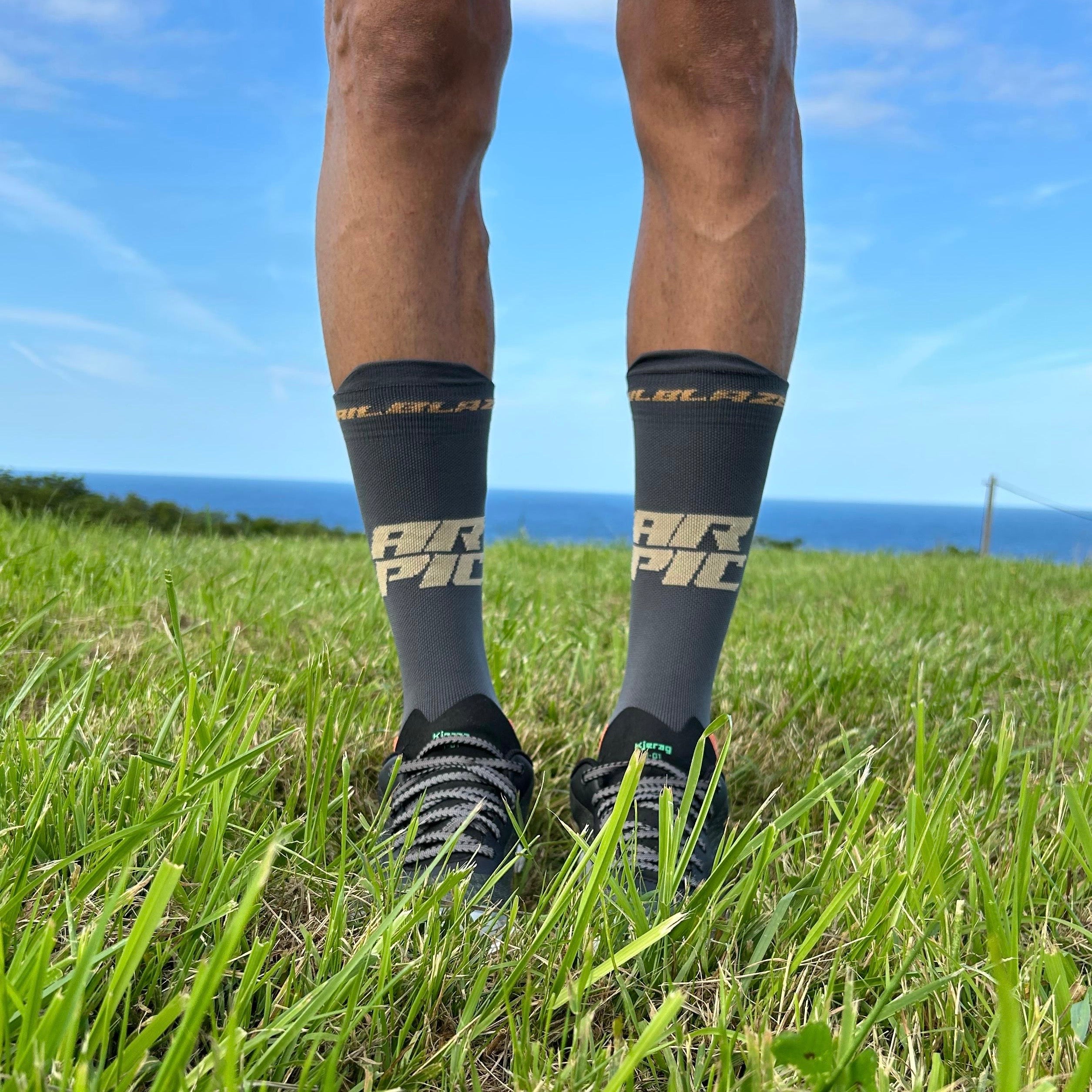 Calcetines Trail Running | ARPIC TRAILBLAZER | GRIS MARENGO