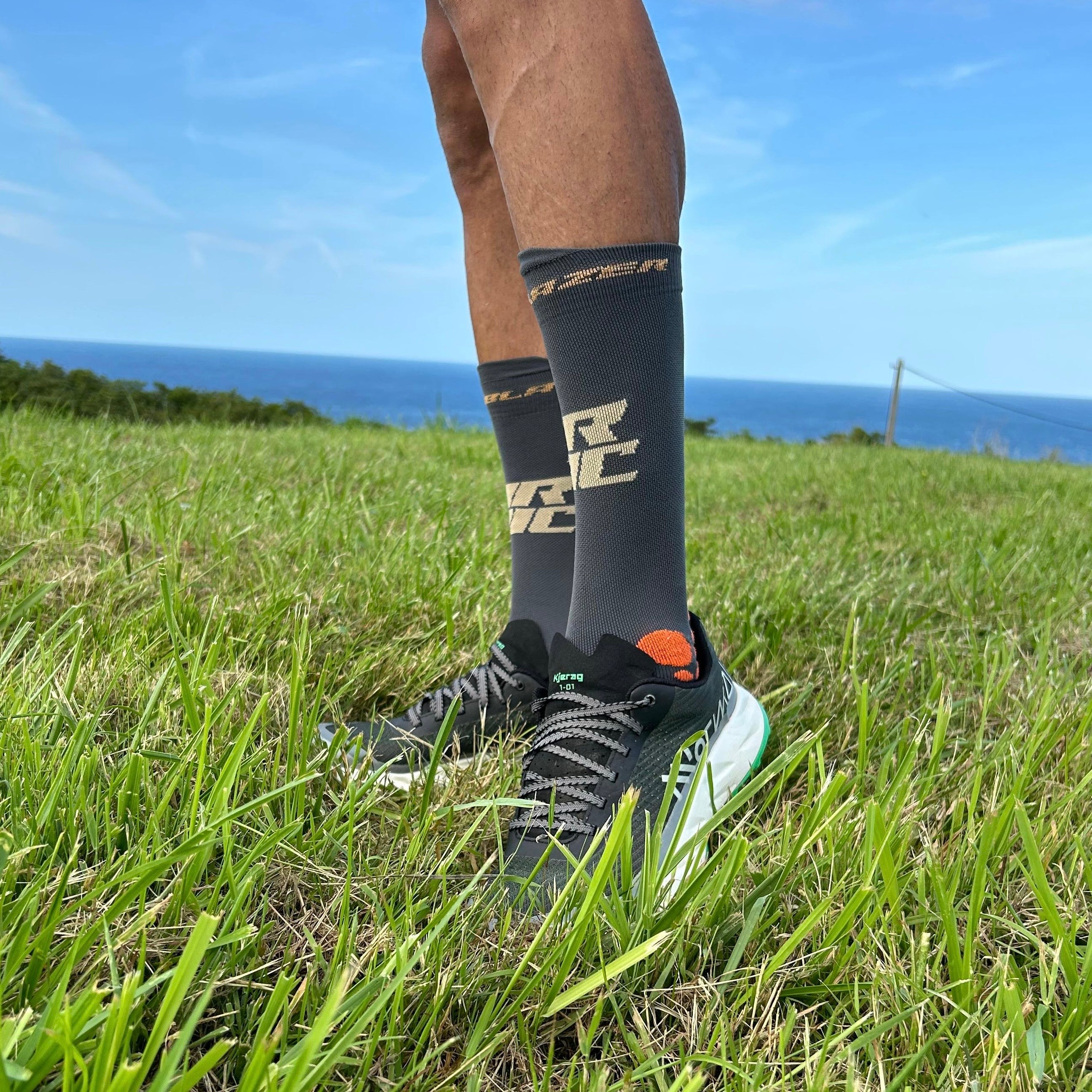 Calcetines Trail Running | ARPIC TRAILBLAZER | GRIS MARENGO
