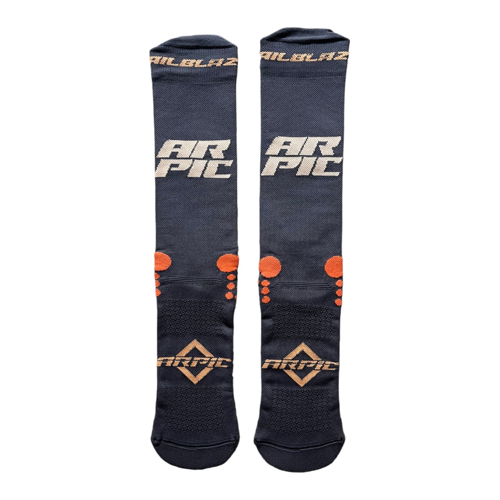 Calcetines Trail Running | ARPIC TRAILBLAZER | GRIS MARENGO