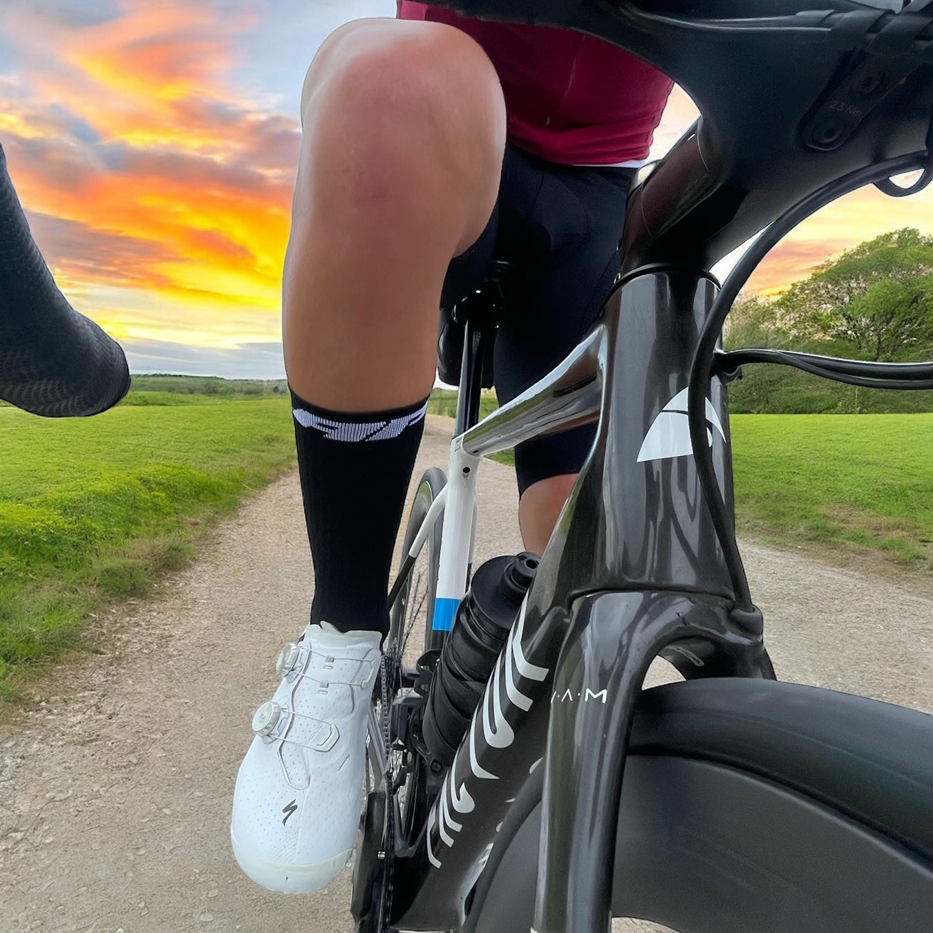 Calcetines de verano negros COMPETITION 2.0